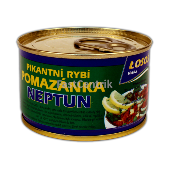 Pikantní rybí pomazánka Neptun 170 g EO