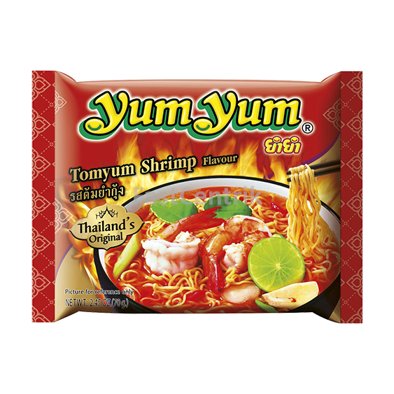 Instantní nudlová polévka YumYum s příchutí Tom Yum 60 g