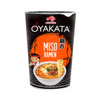 Instantní japonská nudlová polévka s příchutí Miso 66 g - v kelímku