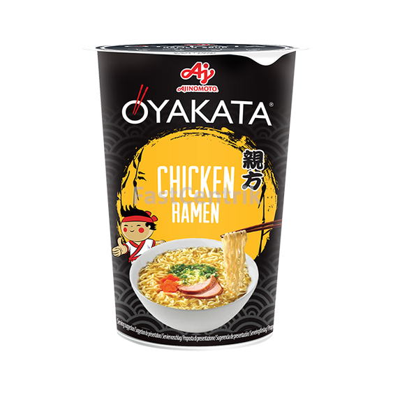 Instantní japonská nudlová polévka s kuřecí příchutí 63 g - v kelímku