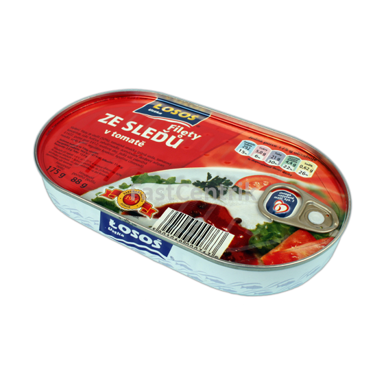 Filety ze sleďů v tomatě 175 g EO